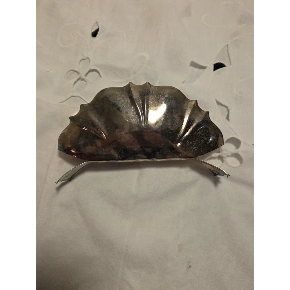 Vintage Silver Plated Napkin/Letter Holder